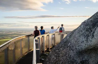 Randonnée à Castle Rock au Granite Skywalk Porongurup depuis Albany