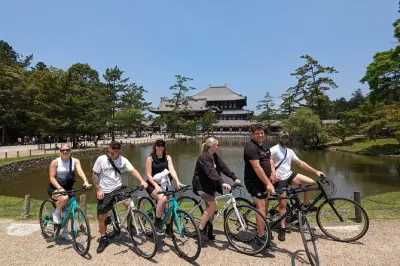 Nara mit dem Fahrrad: Tempel, Schrein und Park entdecken