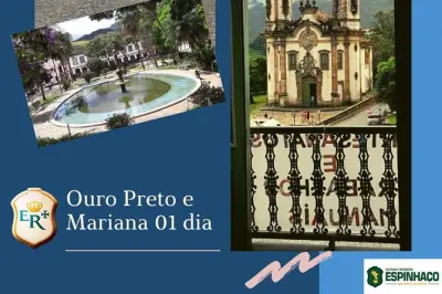 Mariana e Ouro Preto: Tour pelas cidades coloniais do ouro