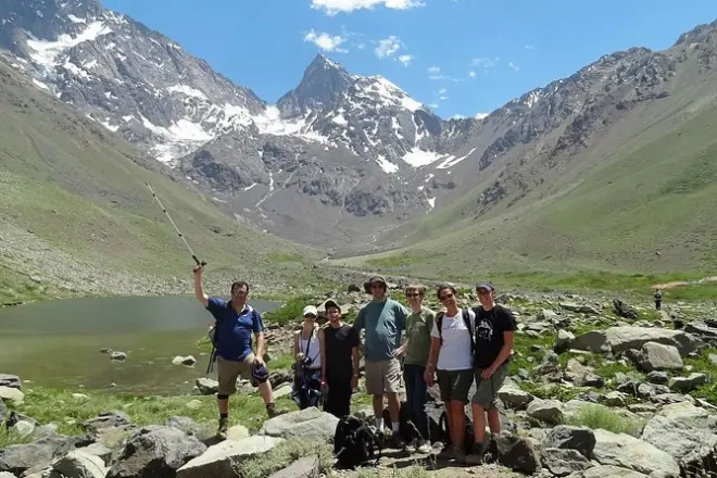 Excursión al glaciar desde Santiago: Glaciar San Francisco y laguna