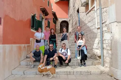 Rovinj walking tour: Market, old town, St. Euphemia