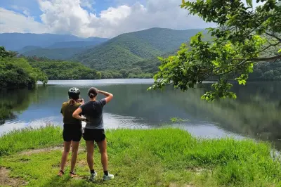 Mountainbike-Tour zu Tule-Baum & See: 32 km Trail in Oaxaca