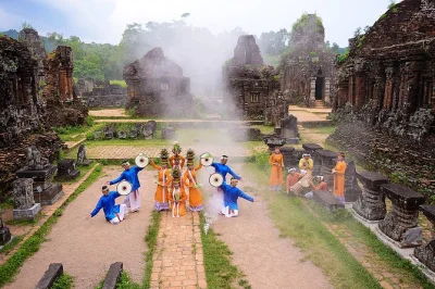 Step into ancient my son sanctuary, watch champa dance, cruise back to hoi an, and share a home-cooked vietnamese meal. includes pickup and local guide.