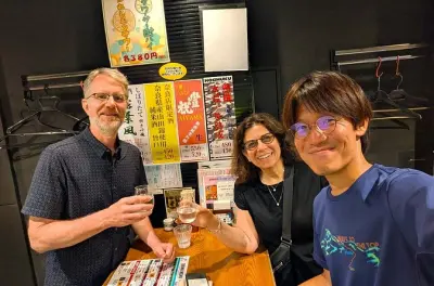 Sake-Verkostung in Nara mit vier Brauereien und historischem Laden
