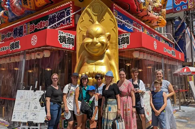Nara à vélo électrique et saveurs d’Osaka : Cerfs et Dotonbori