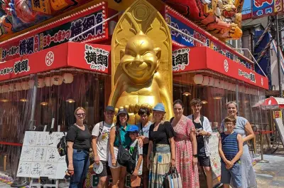 Nara E-Bike Tour und Osaka Food Tour: Von Hirschpark zu Dotonbori