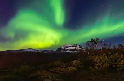 Northern Lights Chase from Kiruna by Car