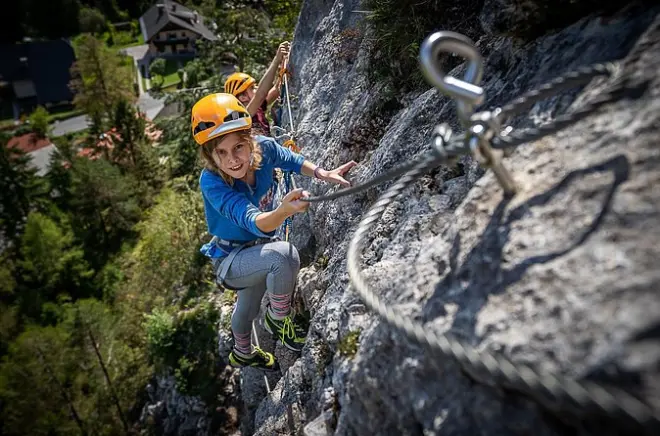 Mojstrana Via Ferrata: Klettern mit der Familie und Guide