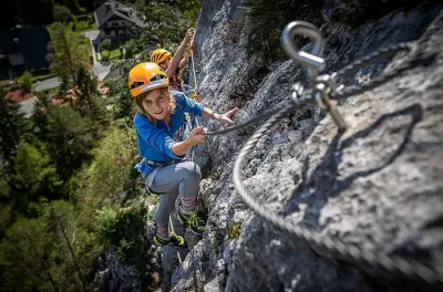 Mojstrana Via Ferrata: Klettern mit der Familie und Guide