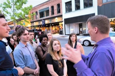 Start your asheville day with a guided walking tour, hear local stories, see grove arcade & thomas wolfe memorial, and get insider tips from your expert guide.