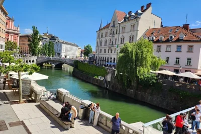 Feel the rhythm of ljubljana’s old town, ride the funicular to the castle, then breathe in lake bled’s alpine air. small group, local guide, hotel pickup included.