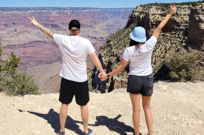 Erlebe den grand canyon, überquere den hoover dam und fahre die route 66 entlang – kleingruppen-tagesausflug ab las vegas mit abholung, mittagessen und spannenden insider-geschichten.