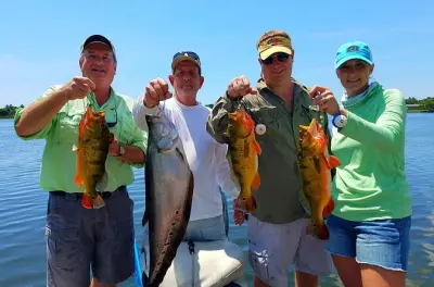 Pêche au poisson-serpent près de Boca Raton : Chaîne de lacs Lake Ida