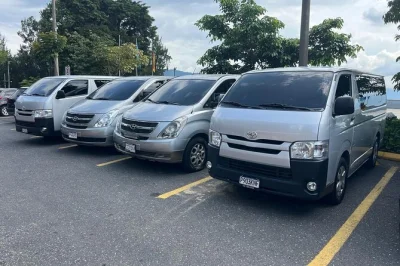 Land in guatemala city or antigua and ride straight to el paredon beach with a private shuttle—air-conditioned comfort, local driver, flexible pickup, and bottled water included.