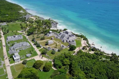 Start early at tulum ruins, swim in two cenotes, and eat fresh ceviche by the sea—private tour with pickup and a local guide for a relaxed riviera maya day.