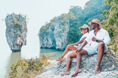 Step onto a private boat in phuket for a day exploring phang nga bay, canoe hidden lagoons, visit koh panyee’s floating village, and relax on quiet beaches—includes drinks, snacks & pickup.