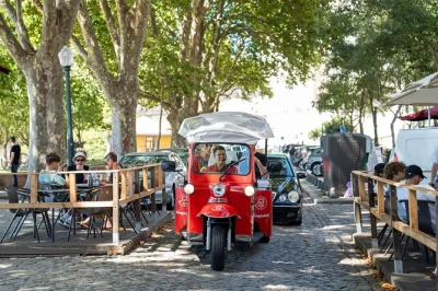 Hear the echo of church bells, ride a private e-tuk-tuk past porto’s landmarks, and wander cobbled streets with a local guide—includes walking tour and flexible timing.