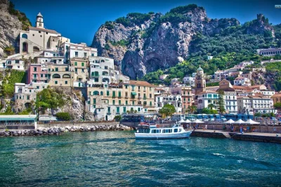 Smell lemons in sorrento, gaze at positano’s cliffs, wander amalfi’s cathedral, and find quiet in ravello. includes pickup from naples and a local guide.