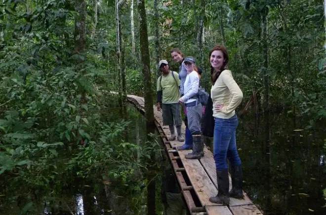 Tour al lago Sandoval da Puerto Maldonado: Lontre e scimmie