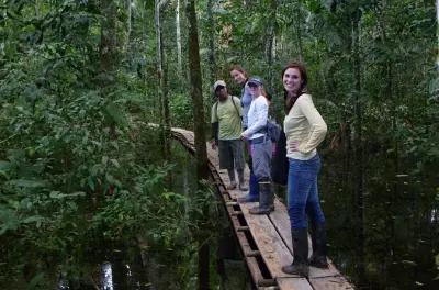 Tour al lago Sandoval da Puerto Maldonado: Lontre e scimmie