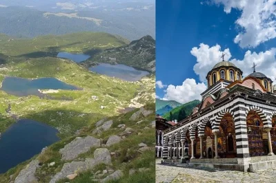 Feel the cool mountain air at the seven rila lakes, wander ancient halls of rila monastery, and travel with a local driver—includes pickup and wifi onboard.