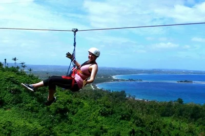 Feel the rush on vanuatu’s jungle zipline tour with skybridge, summit gardens entry, and transfers from port vila. includes local guide, gear storage, and rain jackets.