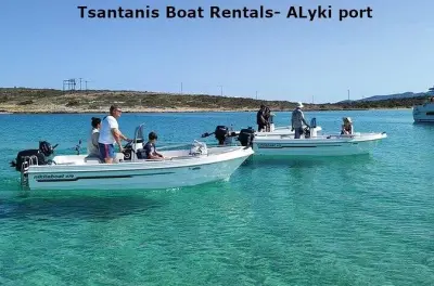 Rent a Boat in Paros: Captain Your Own 5-Meter Vessel