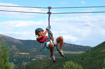 Feel the rush on 12 ziplines in the san juan mountains near durango, ending with a rooftop landing or 40-foot freefall. includes snacks, photos, and certified guides.