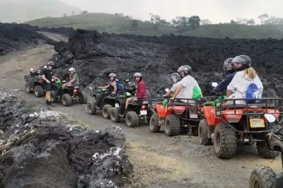 ATV Riding at Pacaya Volcano from Puerto Quetzal