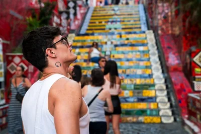 Feel the pulse of rio on a guided tour to christ the redeemer, stroll santa teresa’s cobbled lanes, and see the selarón steps. includes pickup and entry tickets.