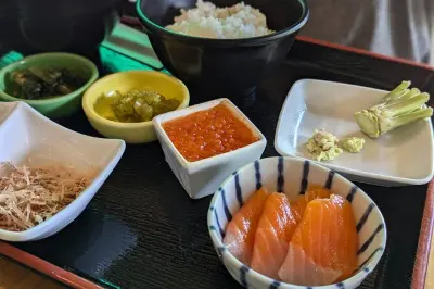 Spaziergang und Mittagessen auf Japans größter Wasabi-Farm
