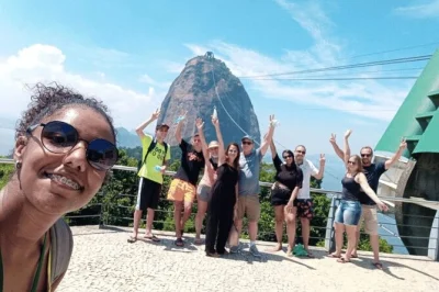 Feel the pulse of rio de janeiro with christ the redeemer, sugarloaf mountain cable car, selarón steps and copacabana beach—tickets, lunch and guide included.