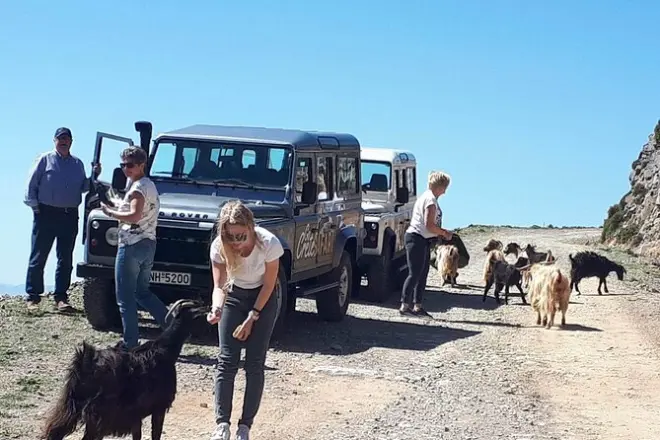 Matala & Agiofarago Gorge jeep tour from Heraklion with lunch