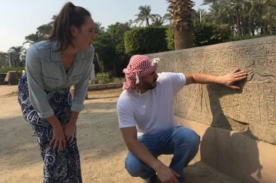 Explore memphis & sakkara on a guided half-day tour from cairo. see the step pyramid, ancient tombs, and the statue of ramses ii. hotel pickup included.