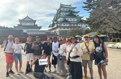 Nagoya Schloss und Kinshachi Yokocho: Samurai-Spaziergang mit Essen