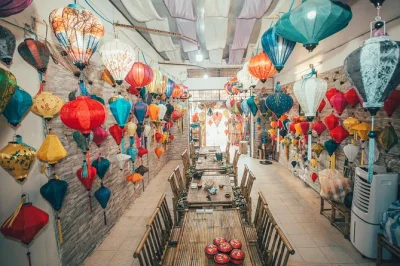 Feel the warmth of hoi an as you craft a silk lantern from scratch, sip herbal tea, and learn from local masters. includes your own foldable lantern and a special handmade gift.