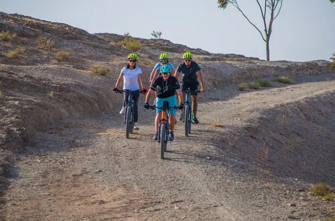 Agafay Desert E-Bike Adventure from Marrakech: Lunch & Pool