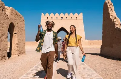 Tour privato nord e ovest Qatar: Purple Island e forte di Al Zubarah