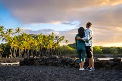 Start with kona coffee tasting, walk punaluʻu black sand beach, see kilauea’s craters up close, and finish with dinner at kilauea lodge—includes pickup & meals.
