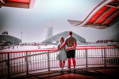 Feel dubai’s contrasts on a day trip from abu dhabi—snap skyline photos, wander the gold & spice souks, ride an abra across dubai creek. includes hotel pickup.