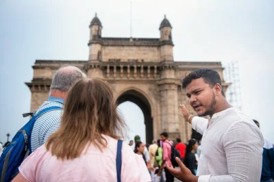 Feel mumbai’s pulse on a private half-day tour—see gateway of india, dhobi ghat, cst & markets with a local guide. includes hotel pickup & entry fees.