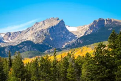 Aube privée aux Rocky Mountains : Faune et géologie au réveil