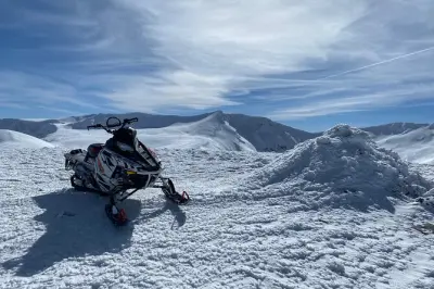 Avventura in motoslitta a Panichishte e sette laghi di Rila