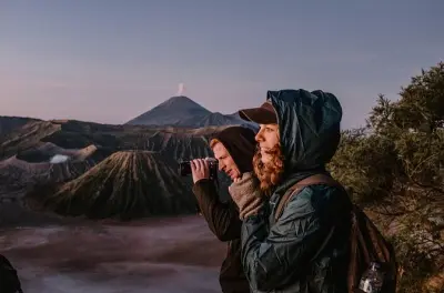 Nascer do sol no Monte Bromo saindo de Surabaya: Jeep privado e guia