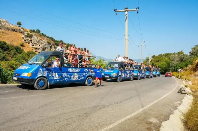 Fethiye Jeep Safari: Saklıkent Canyon, mud bath & lunch