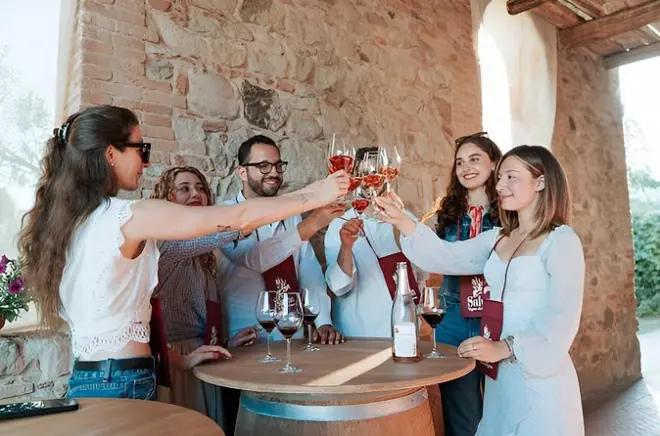 Dégustation de 7 vins et fromages à la cave Pigozzo près de Padoue