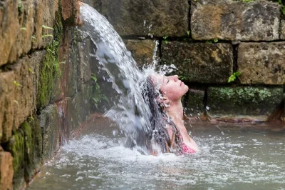 Steam rises under the stars in furnas—soak in poça da dona beija’s hot springs, taste volcanic cozido, and stroll with a local guide. includes dinner & pickup.
