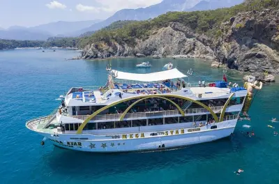 Kemer Mega Star Bootstour: Phaselis, Cennet-Bucht & Kleopatra-Bucht