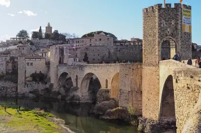Besalú, Banyoles Lake & Castellfollit from Girona