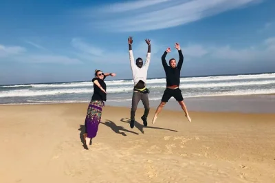 Discover senegal’s pink lake and lompoul desert on a 2-day tour from dakar. includes salt harvest, camel ride, local meals, and desert camp stay.